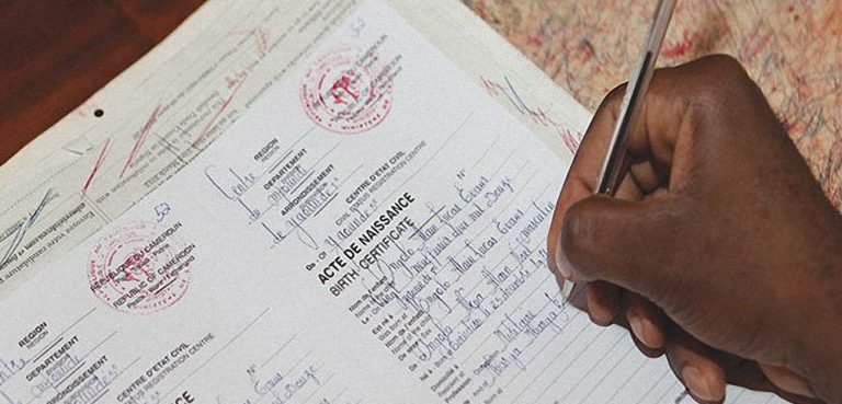 Les procédures d’établissement d’acte de naissance